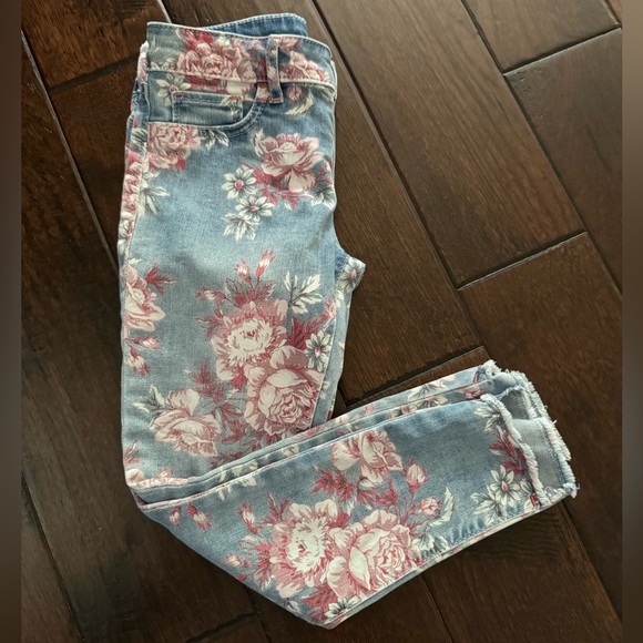 GAP Other - Girls Floral Jeans - GAP - 8 Regular